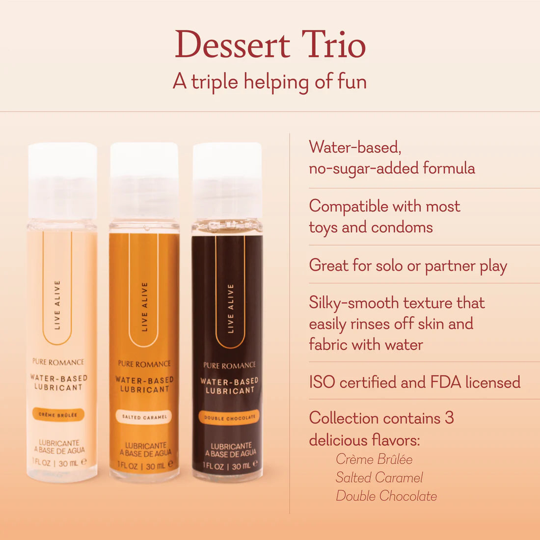 Dessert Trio